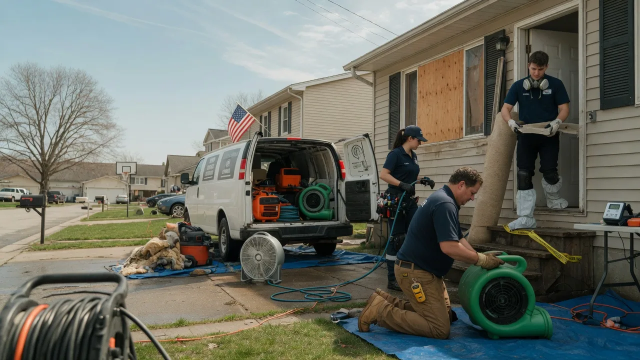 Water Damage Restoration in Vader, WA near me